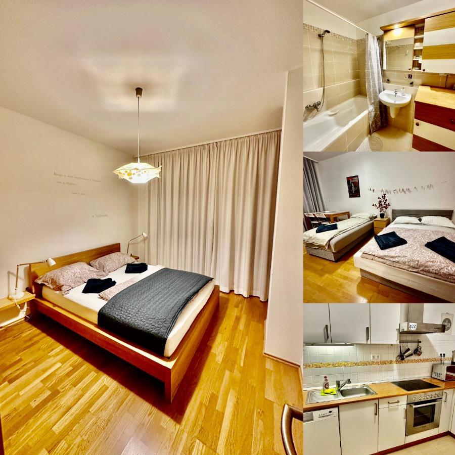 Central Apartment With Balcony Budapest Eksteriør bilde